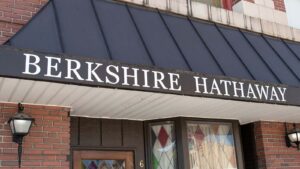 A close-up of a Berkshire Hathaway (BRK-A, BRK-B) office in Terra Haute, Indiana.