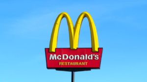New McDonalds Being Built in 2020, Close Up of Main McD Sign