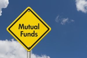 a road sign that says "mutual funds"
