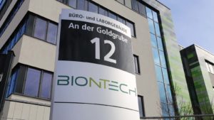 The headquarters of BioNTech (BNTX) in Germany.