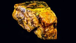 uranium, a mineral used in nuclear research