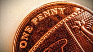 A close up photo of a penny. Penny Stocks to Buy
