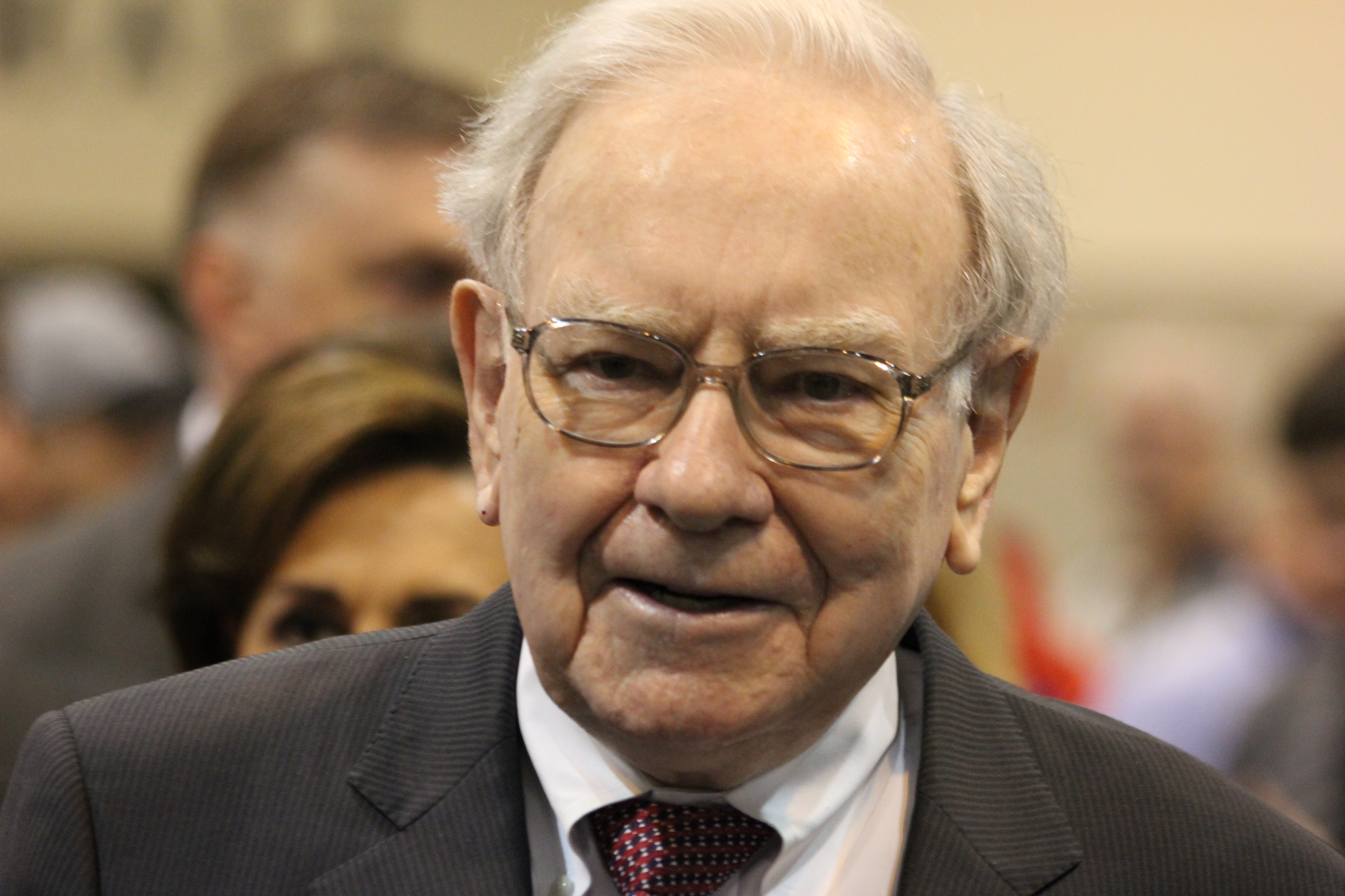 Warren Buffett is seen at an event.